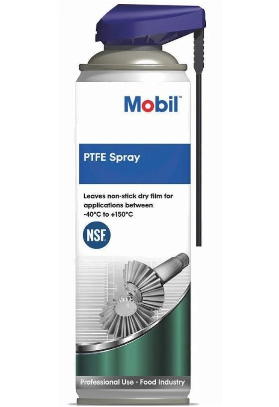 Spray Lubrifiant cu Teflon MOBIL PTFE, Certificat NSF, 500 ml